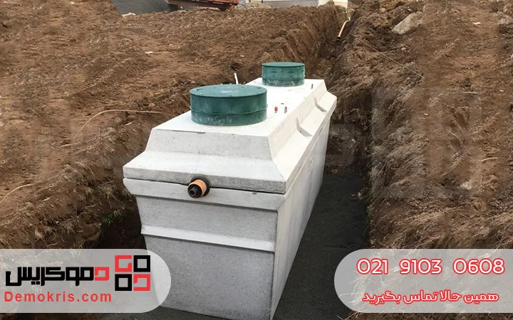 شاخص های آلودگی در دستگاه تصفیه فاضلاب بتنی - دموکریس