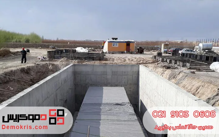 قیمت پکیج تصفیه فاضلاب بتنی - دموکریس
