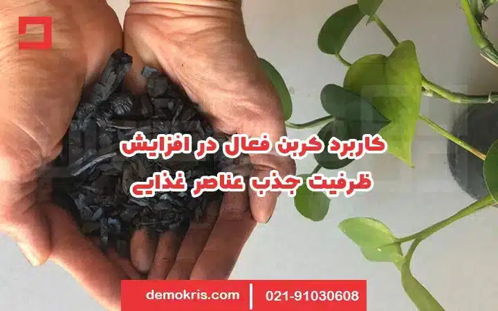 کاربرد کربن فعال در کشاورزی 18 کاربرد کربن فعال در افزایش ظرفیت جذب عناصر غذایی - دموکریس