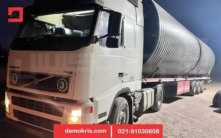 ارسال مخزن پلی اتیلن