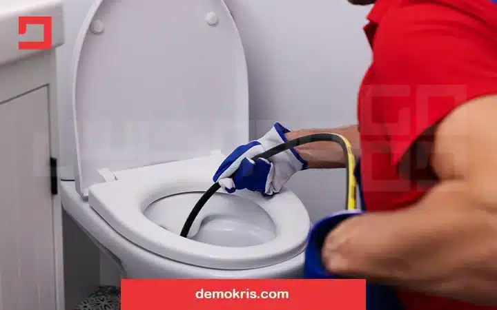 فنرزنی برای گرفتگی چاه توالت با مدفوع - دموکریس