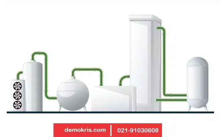 فرایند جداسازی نیتروژن از هوا - دموکریس