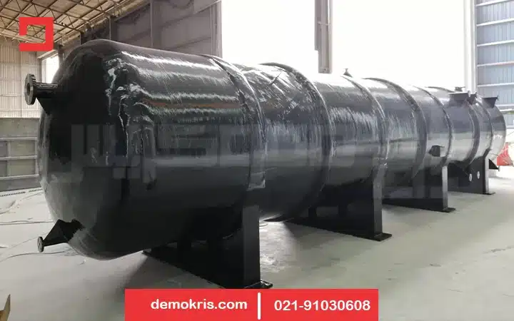 مخازن مخروطی پلی پروپیلن - دموکریس