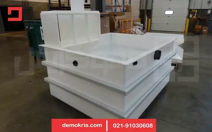 مخزن مکعبی پلی پروپیلن - دموکریس